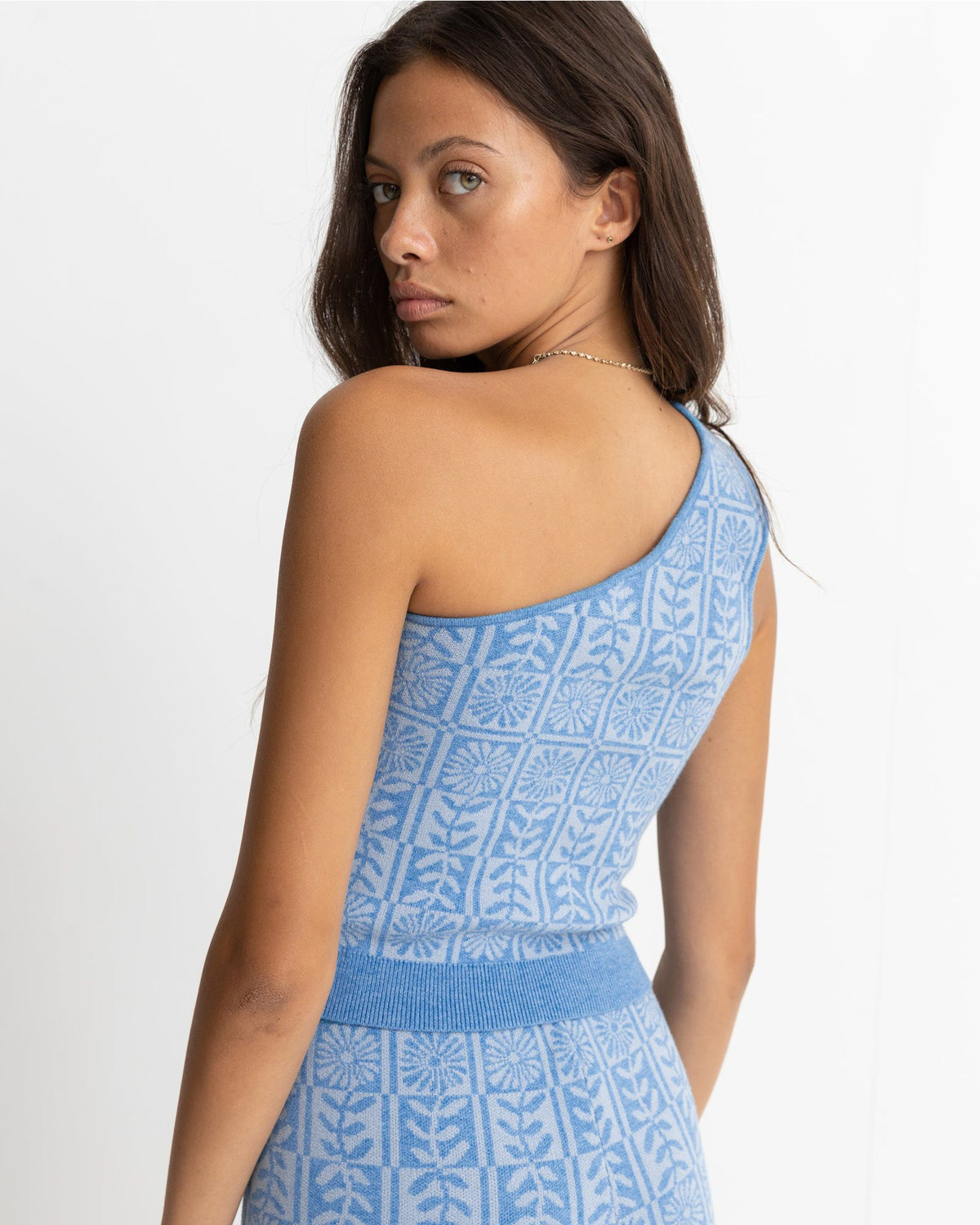 Journey Knit One Shoulder Top