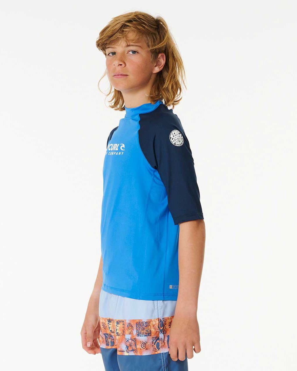 Boys Shock Upf Short Sleeve Rashie