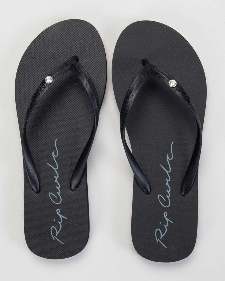 Script Wave Bloom Thong