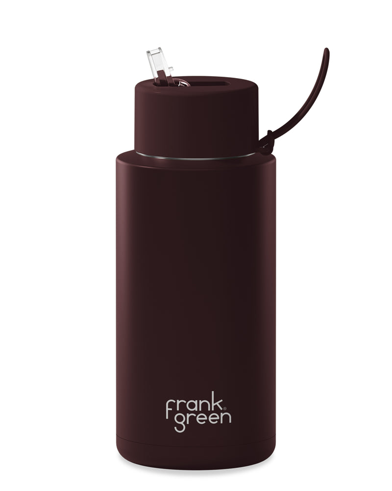 34oz Reusable Bottle Straw Lid