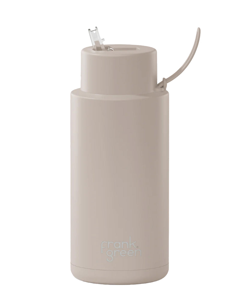 34oz Reusable Bottle Straw Lid