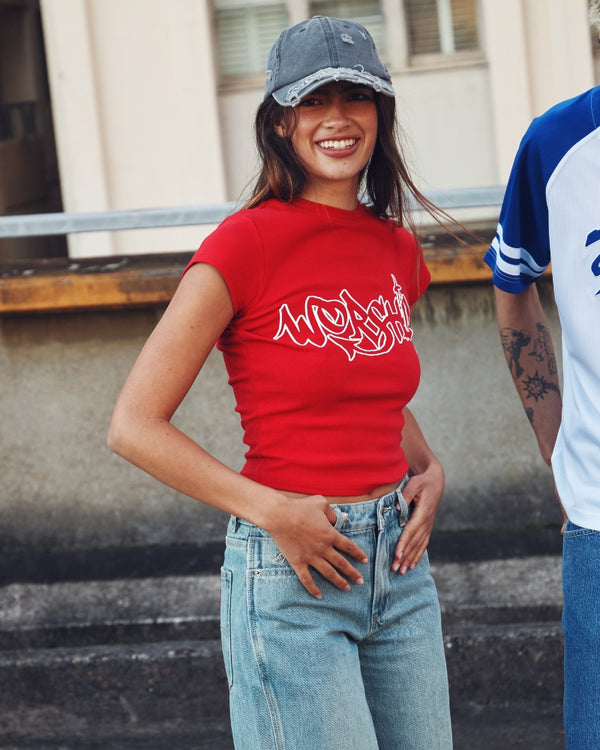 Throws Cap Sleeve Tee