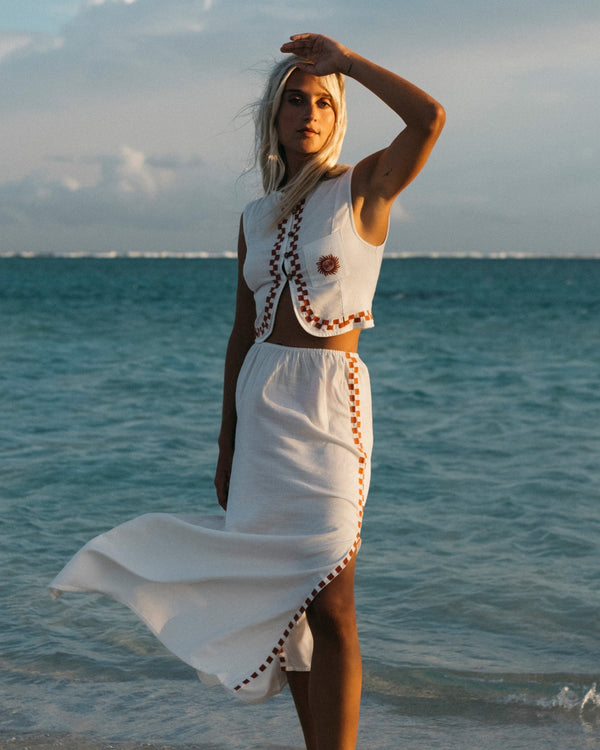 Secret Cove Woven Top