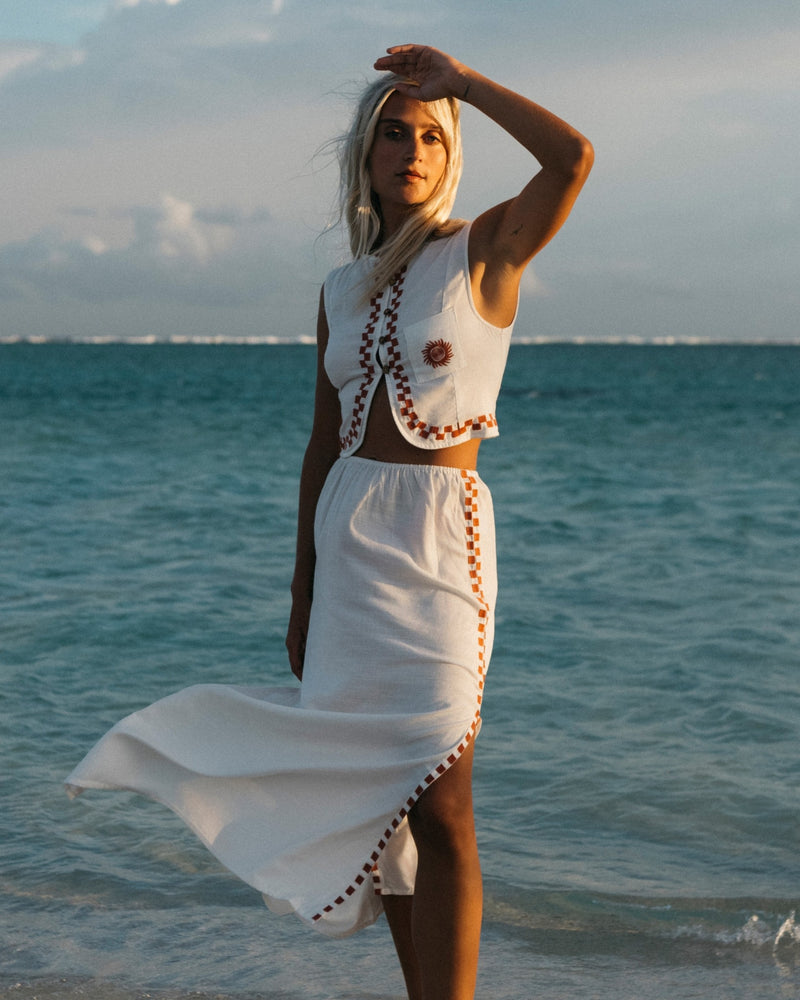Secret Cove Woven Top
