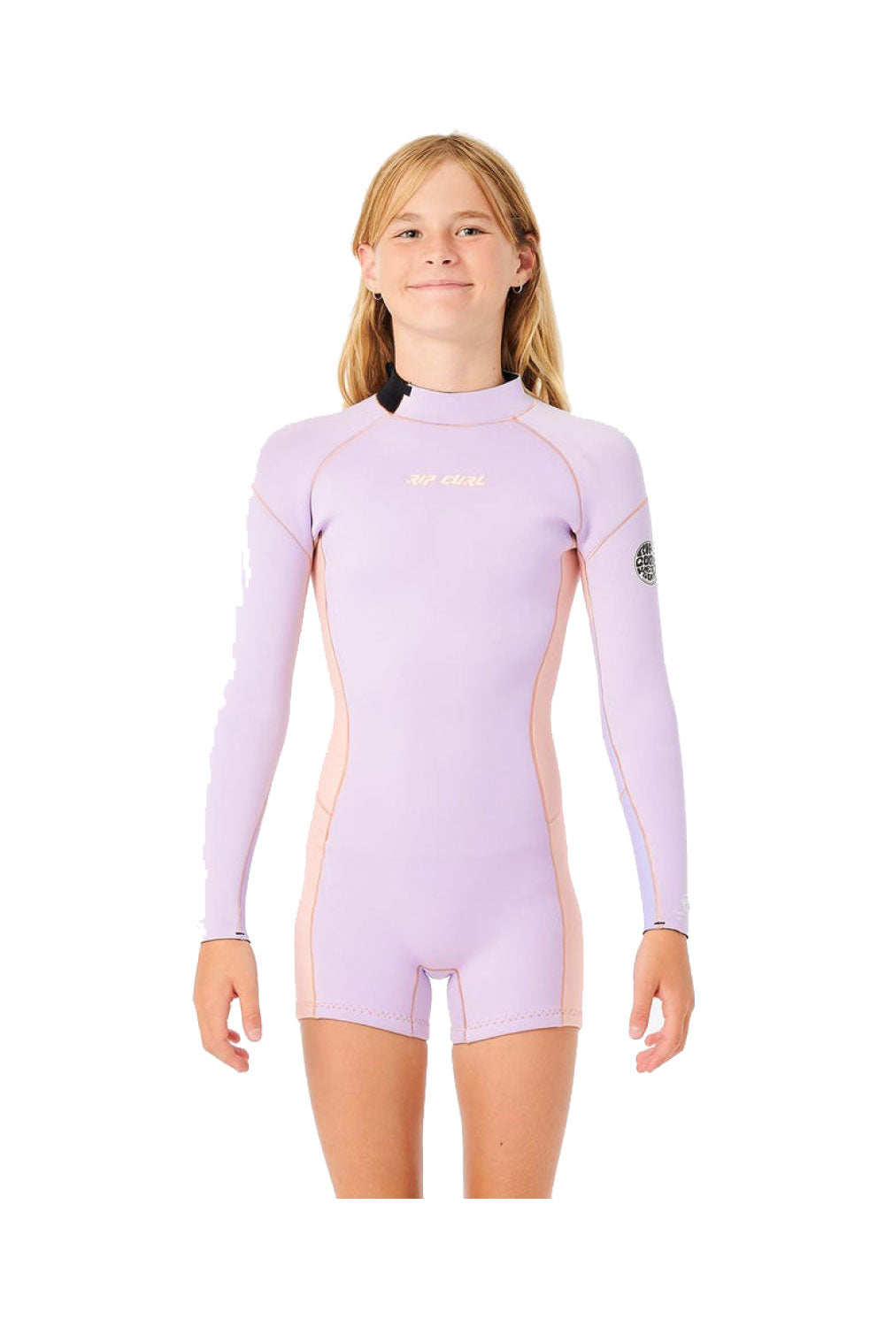 Girls Dawn Patrol Back Zip Long Sleeve Spring