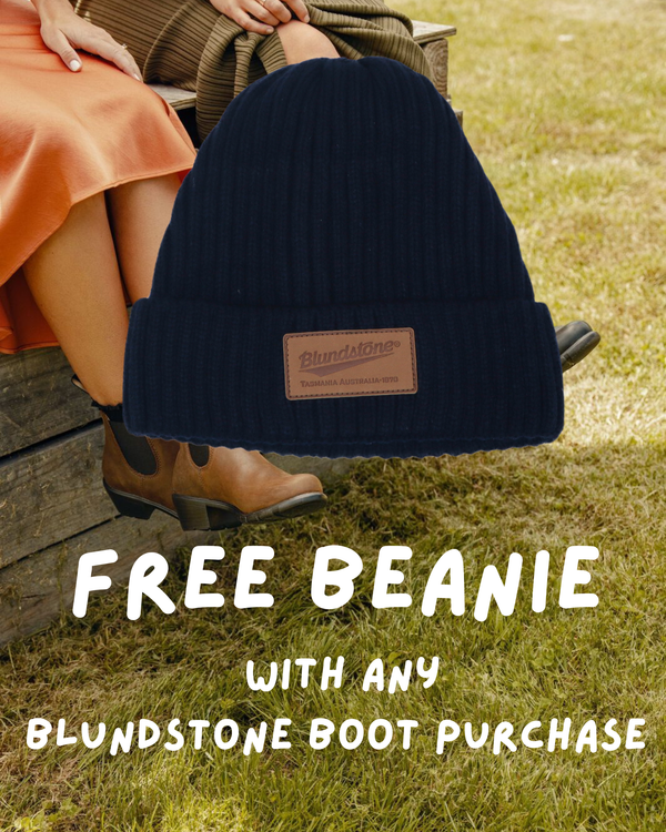 Blundstone Leather Patch Beanie