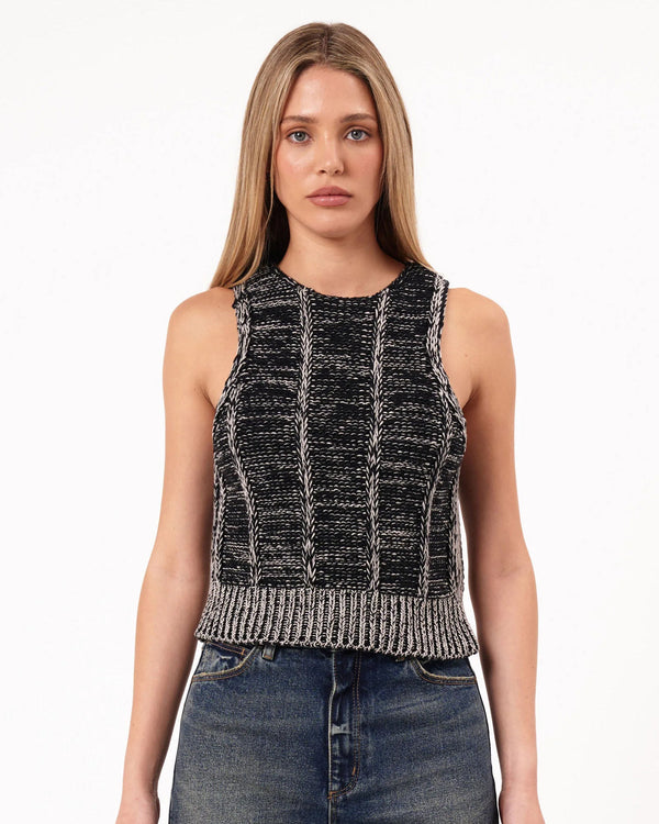 Textured Knit Tank