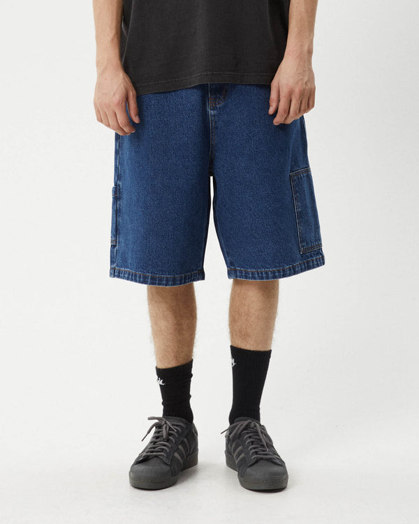 Scorched Harper - Denim Baggy Carpenter Short