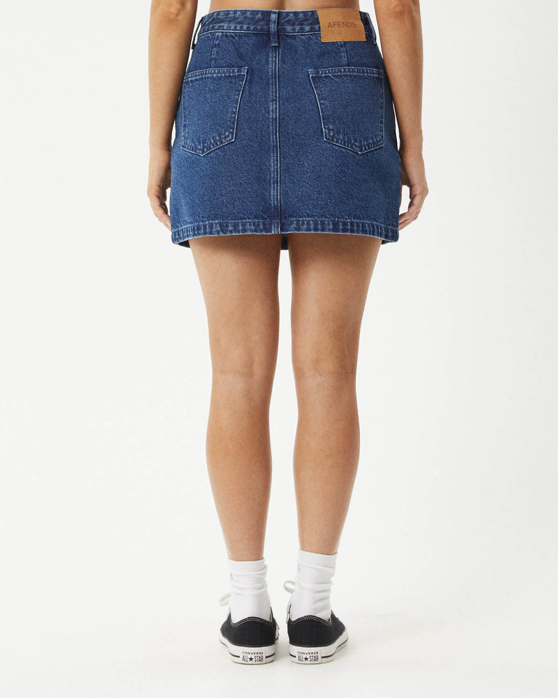 Georgia - Hemp Denim Skirt