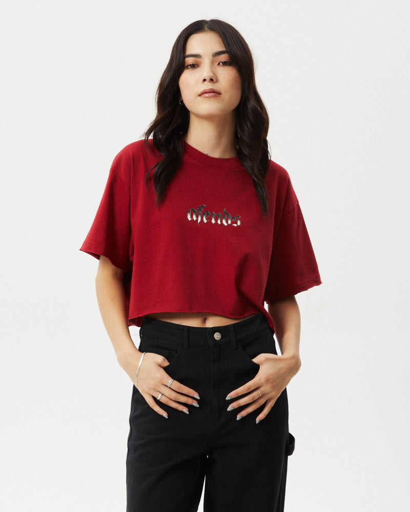 Scorpio Slay - Recycled Slay Cropped Tee