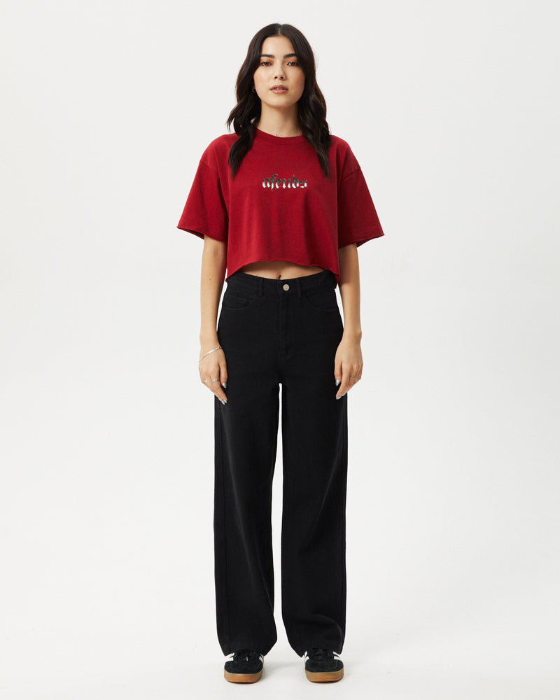 Scorpio Slay - Recycled Slay Cropped Tee