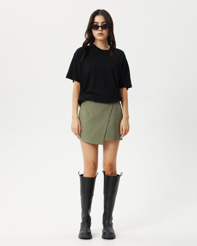 Fraser - Recycled Utility Mini Skirt