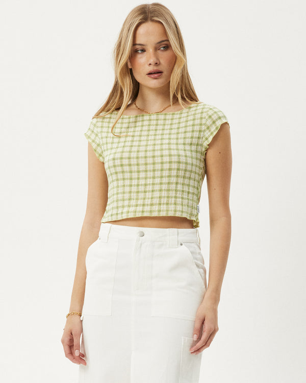 Darcy - Hemp Check Top