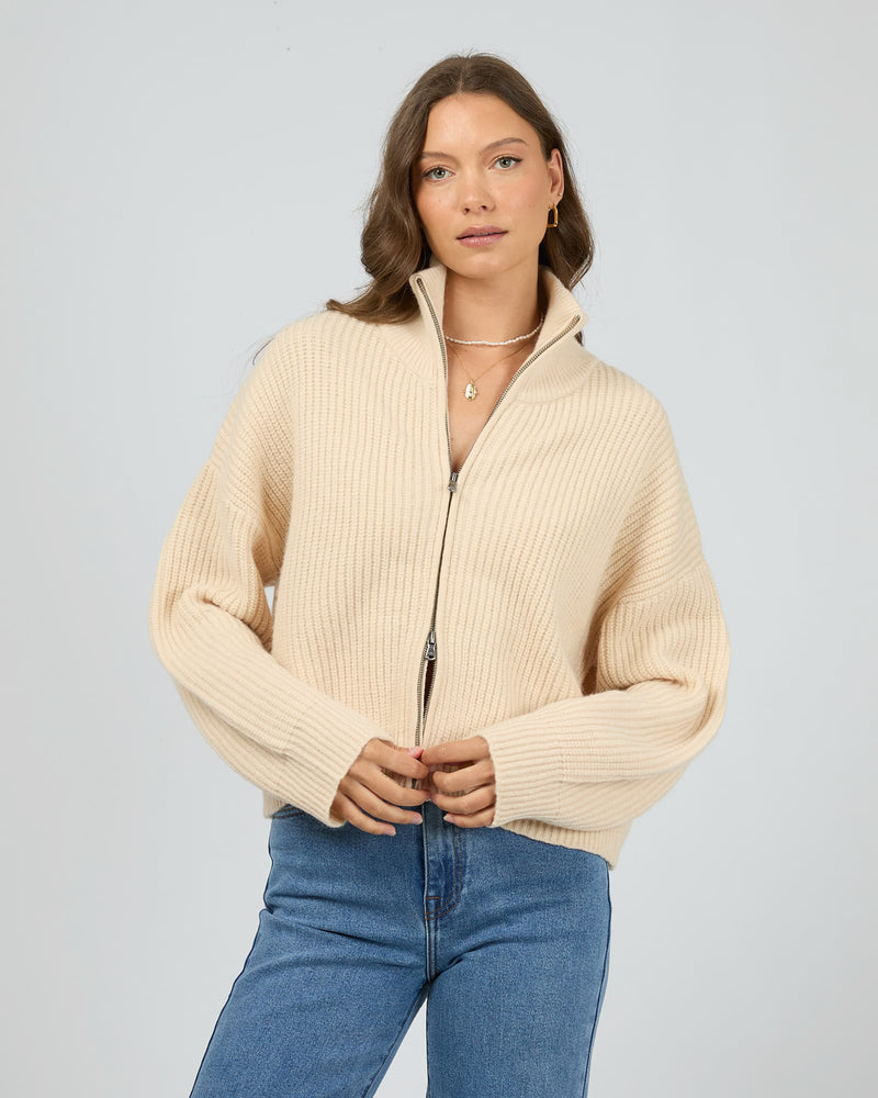 Bridie Knit Zip Through