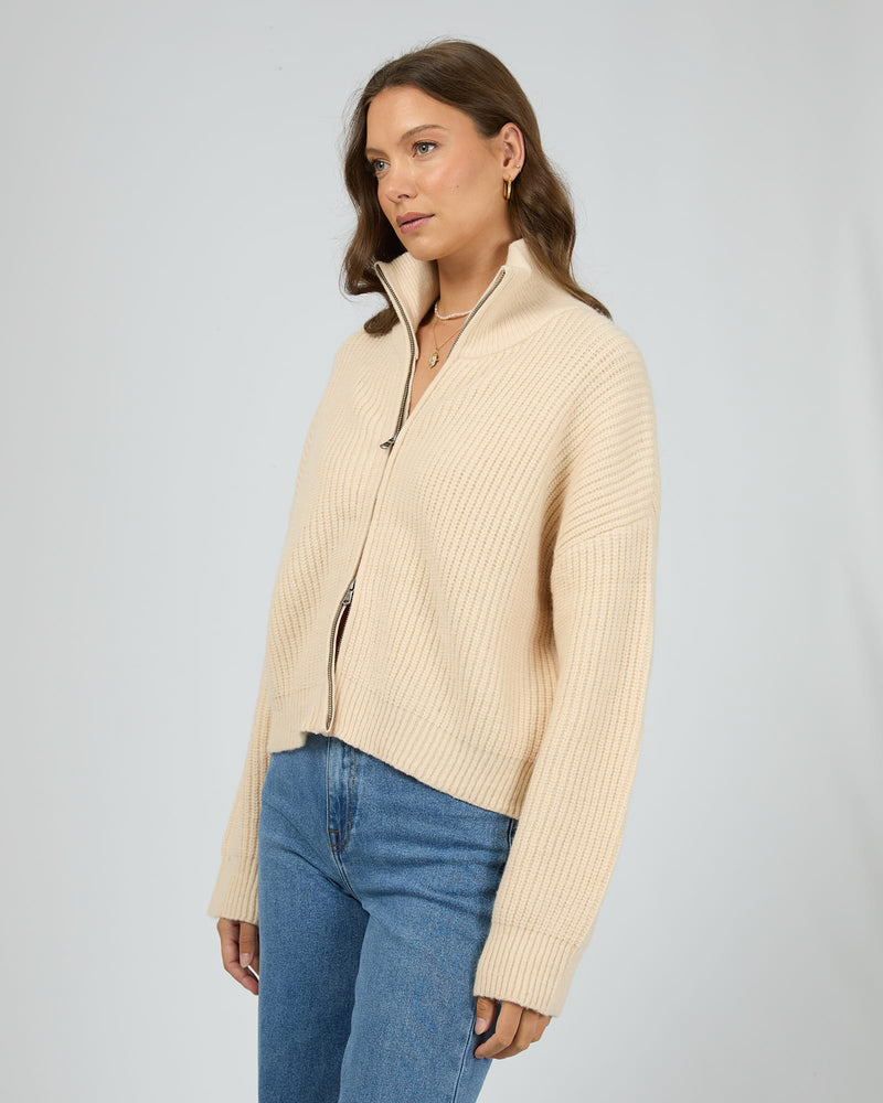 Bridie Knit Zip Through