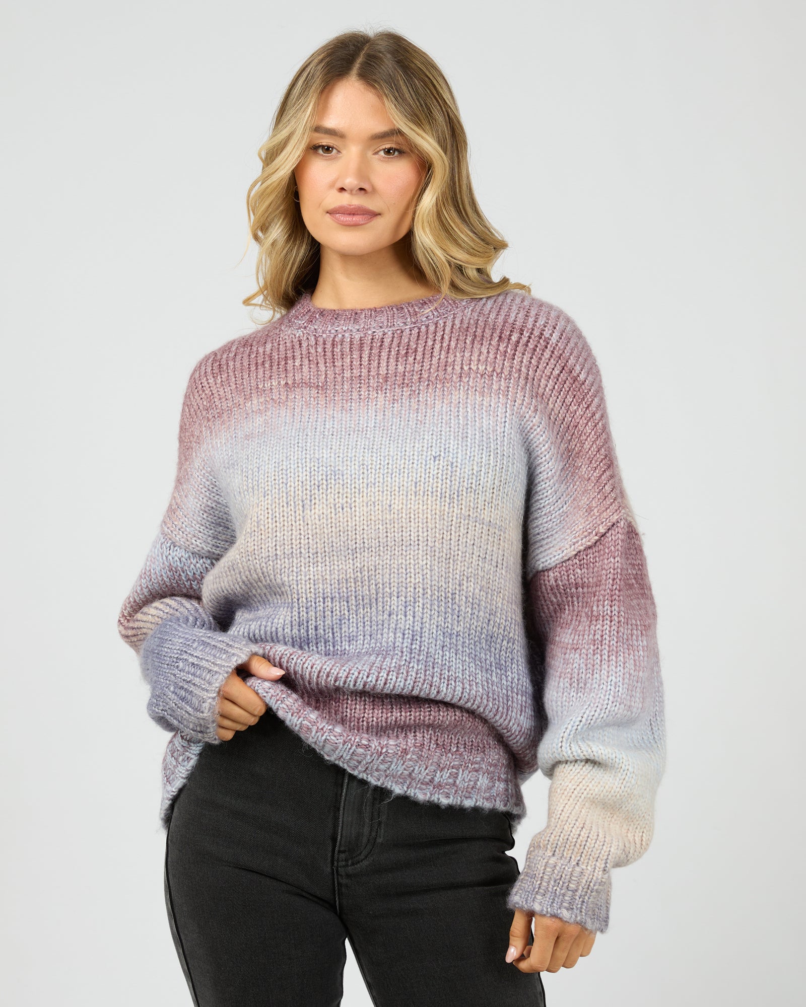 Fray Knit Jumper