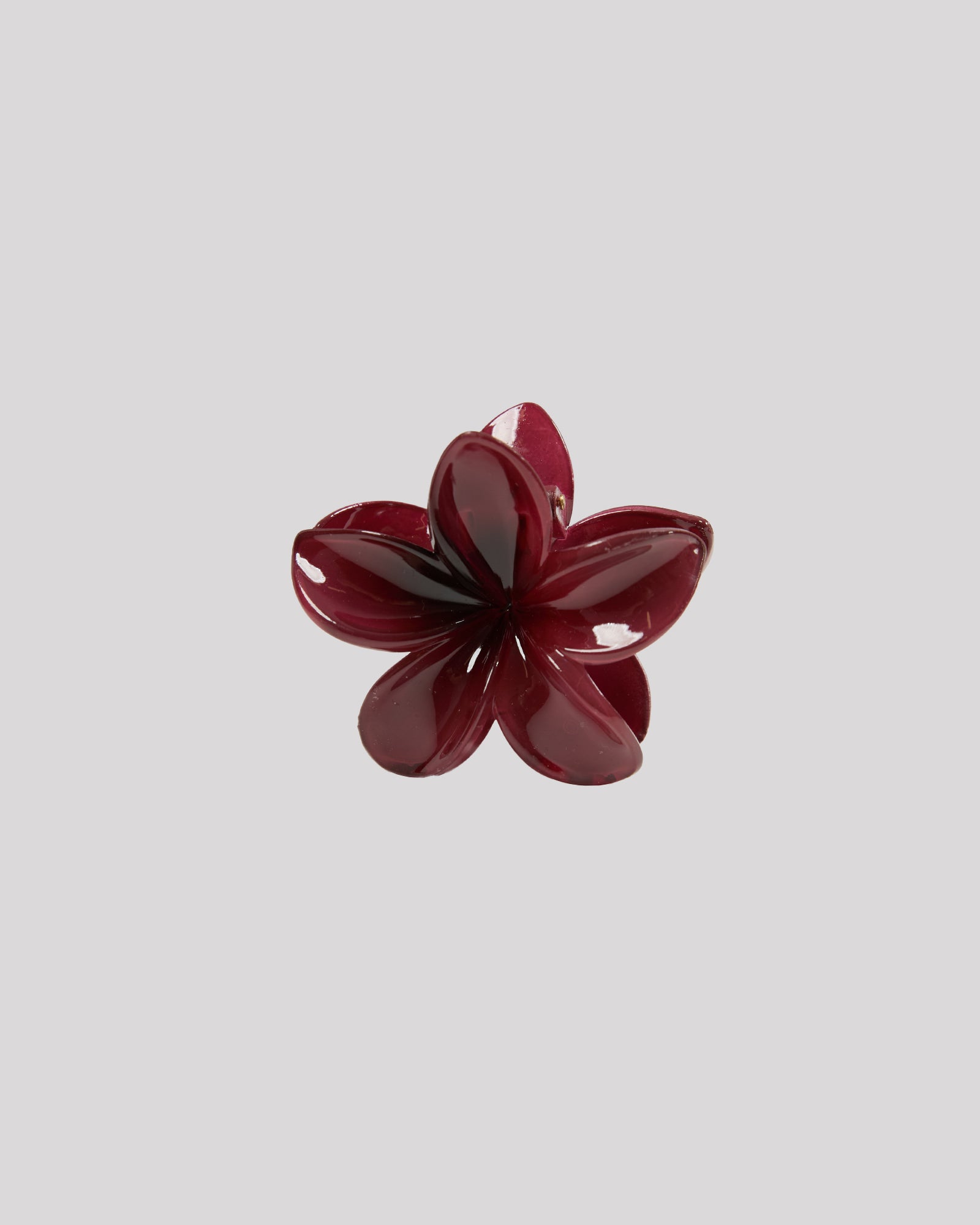 Ruby Hibiscus Clip