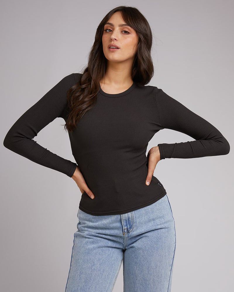 Eve Rib Baby Long Sleeve Tee