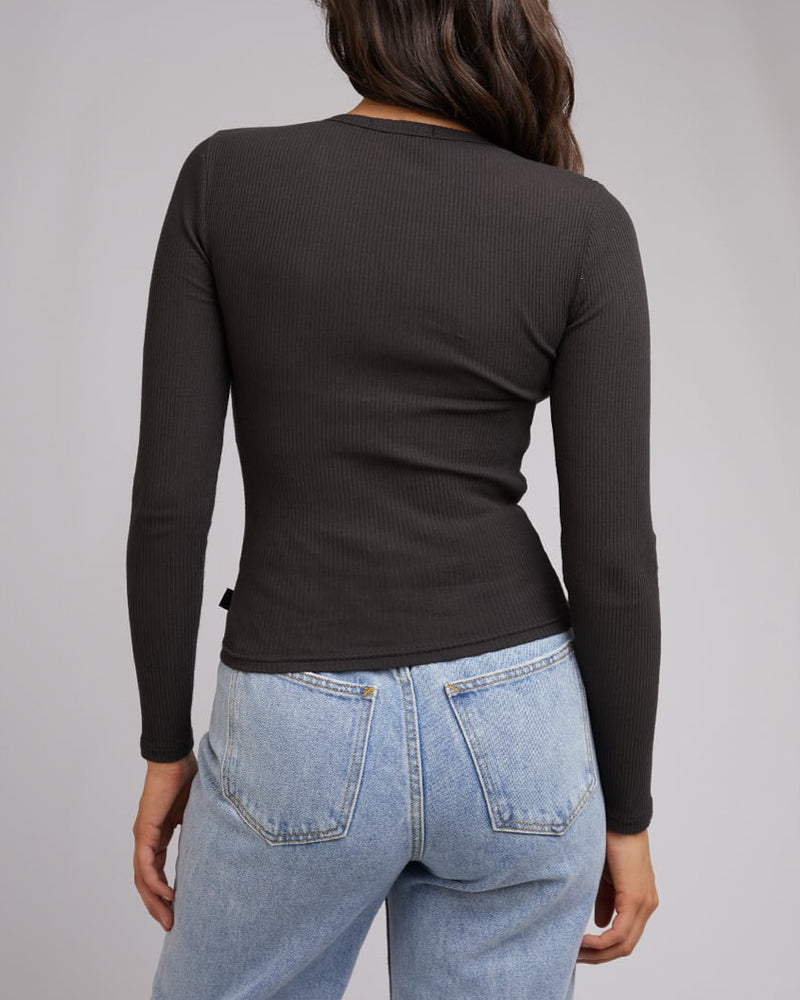 Eve Rib Baby Long Sleeve Tee