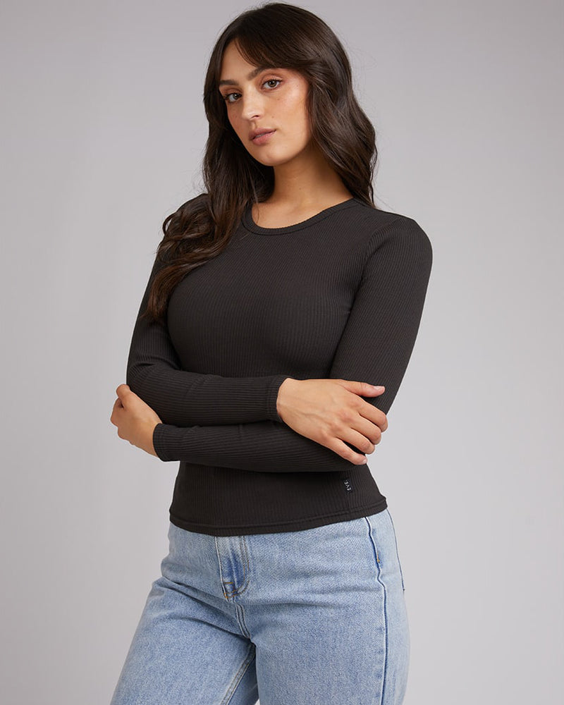 Eve Rib Baby Long Sleeve Tee