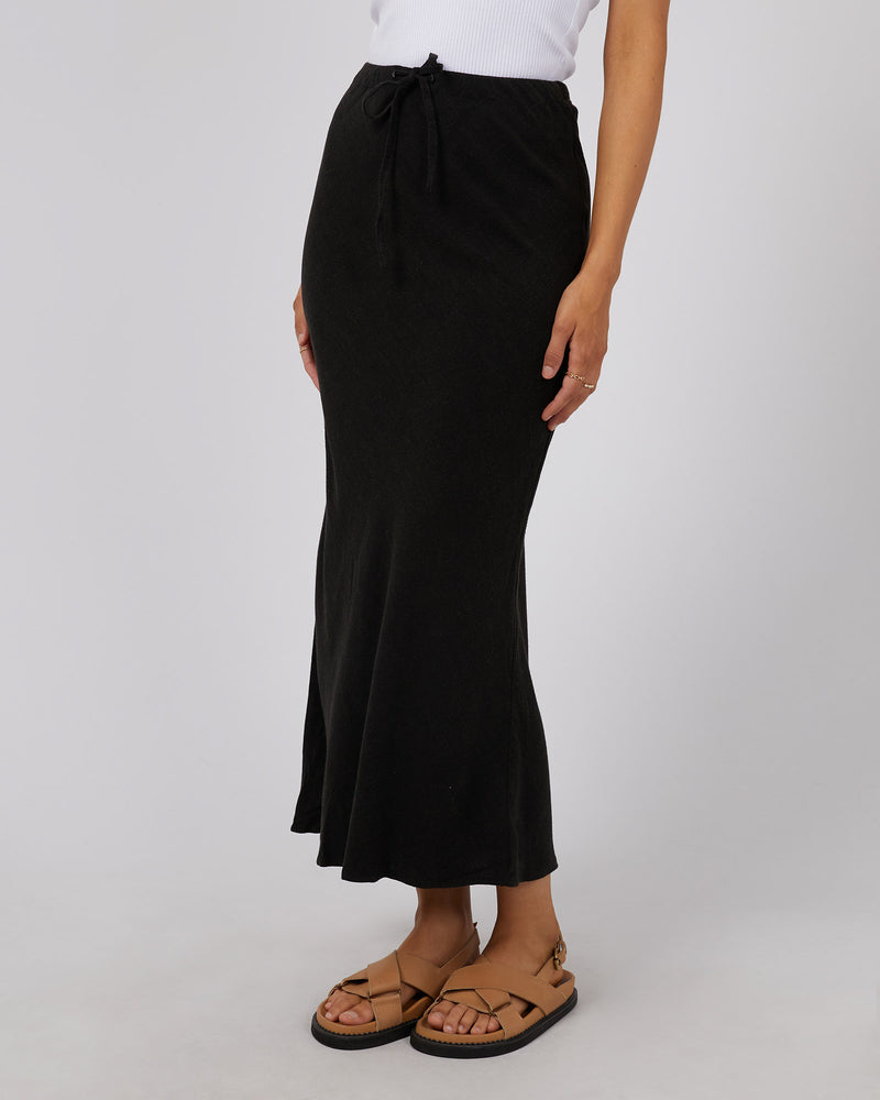 Luxe Linen Maxi Skirt