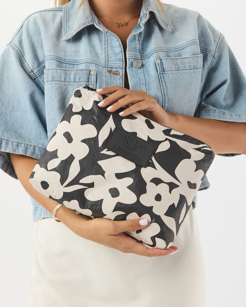 Fall Flowers Mid Pouch