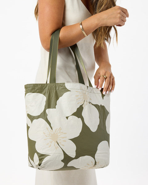 Market Stripe Reversible Tote