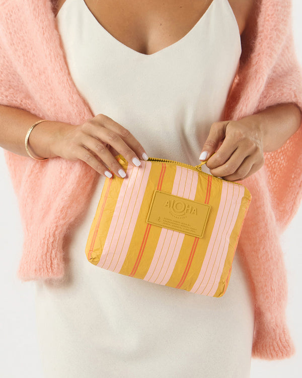 Market Stripe Small Pouch