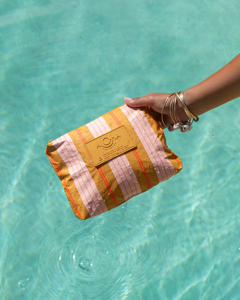 Market Stripe Small Pouch