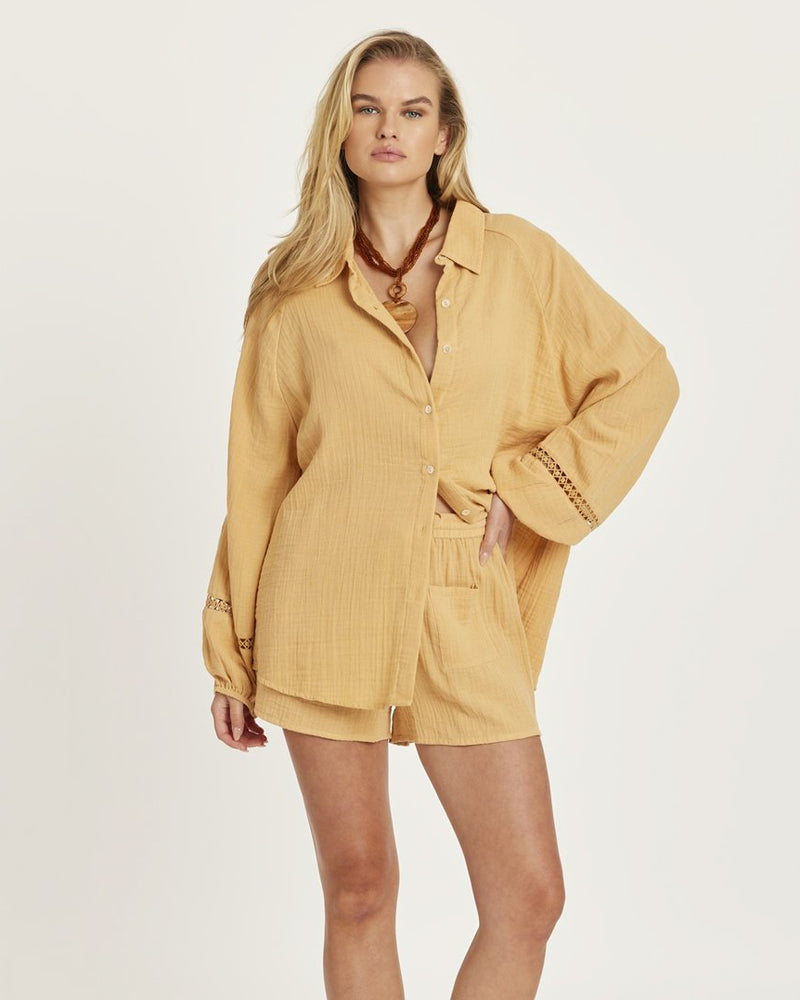 Wildest Dreams Long Sleeve Woven Top