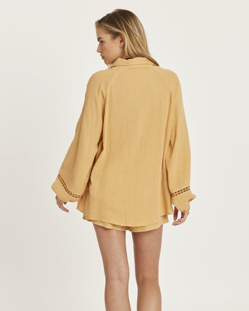 Wildest Dreams Long Sleeve Woven Top