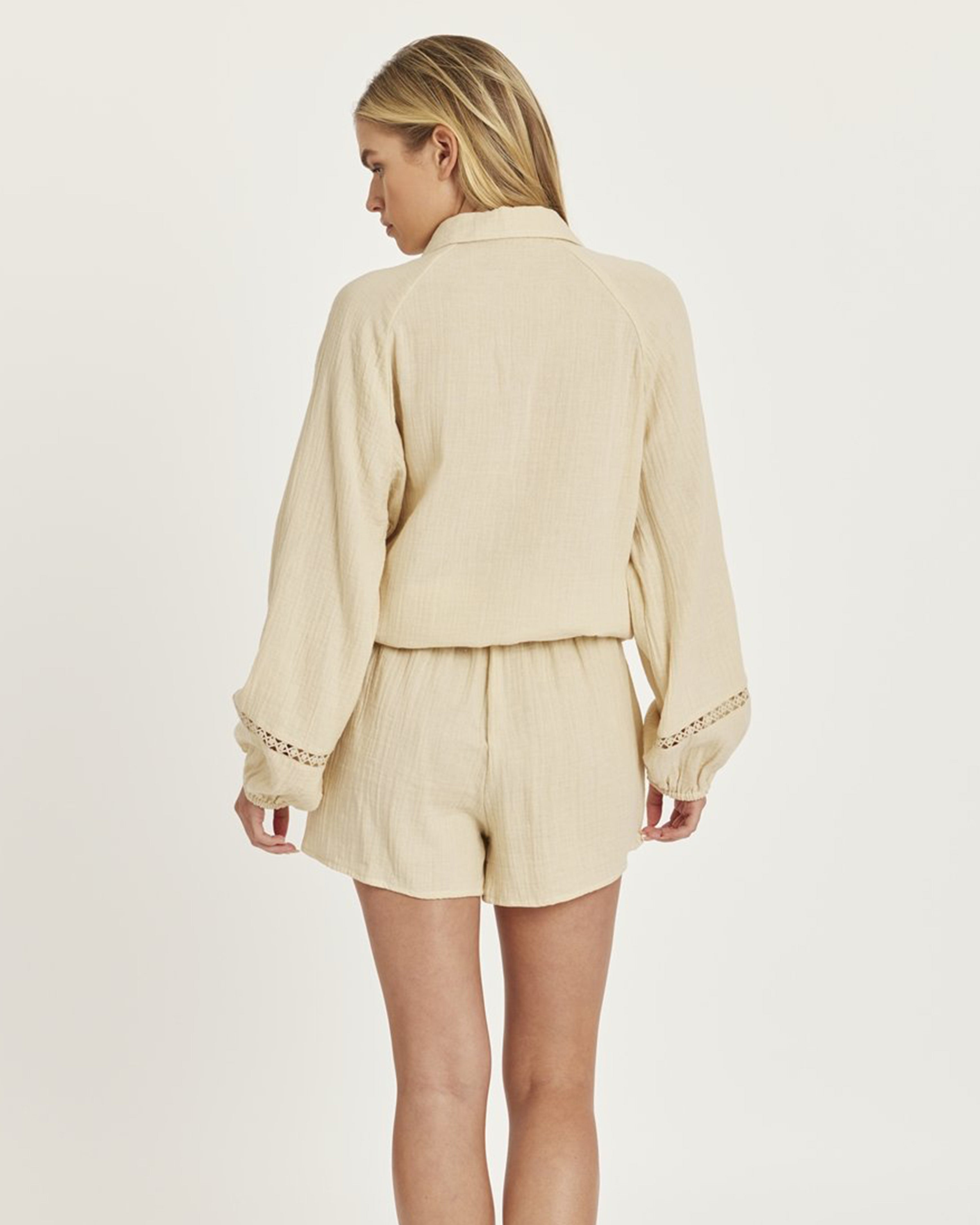 Wildest Dreams Long Sleeve Woven Top