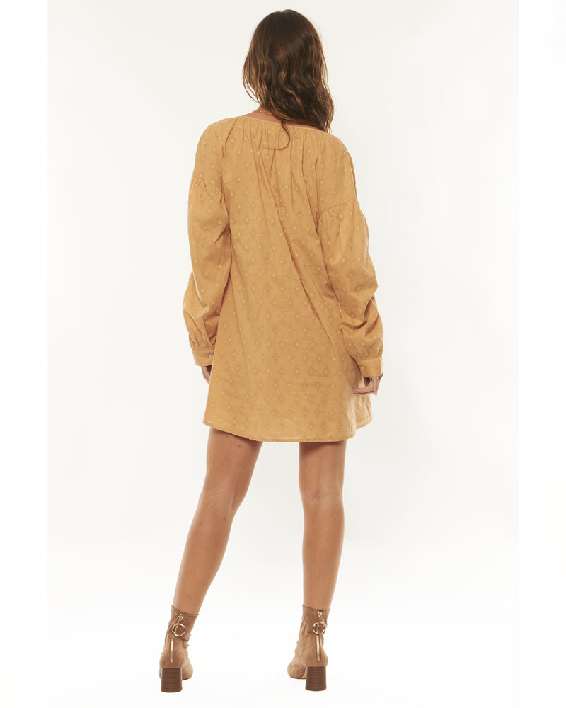 Jax Long Sleeve Woven Dress