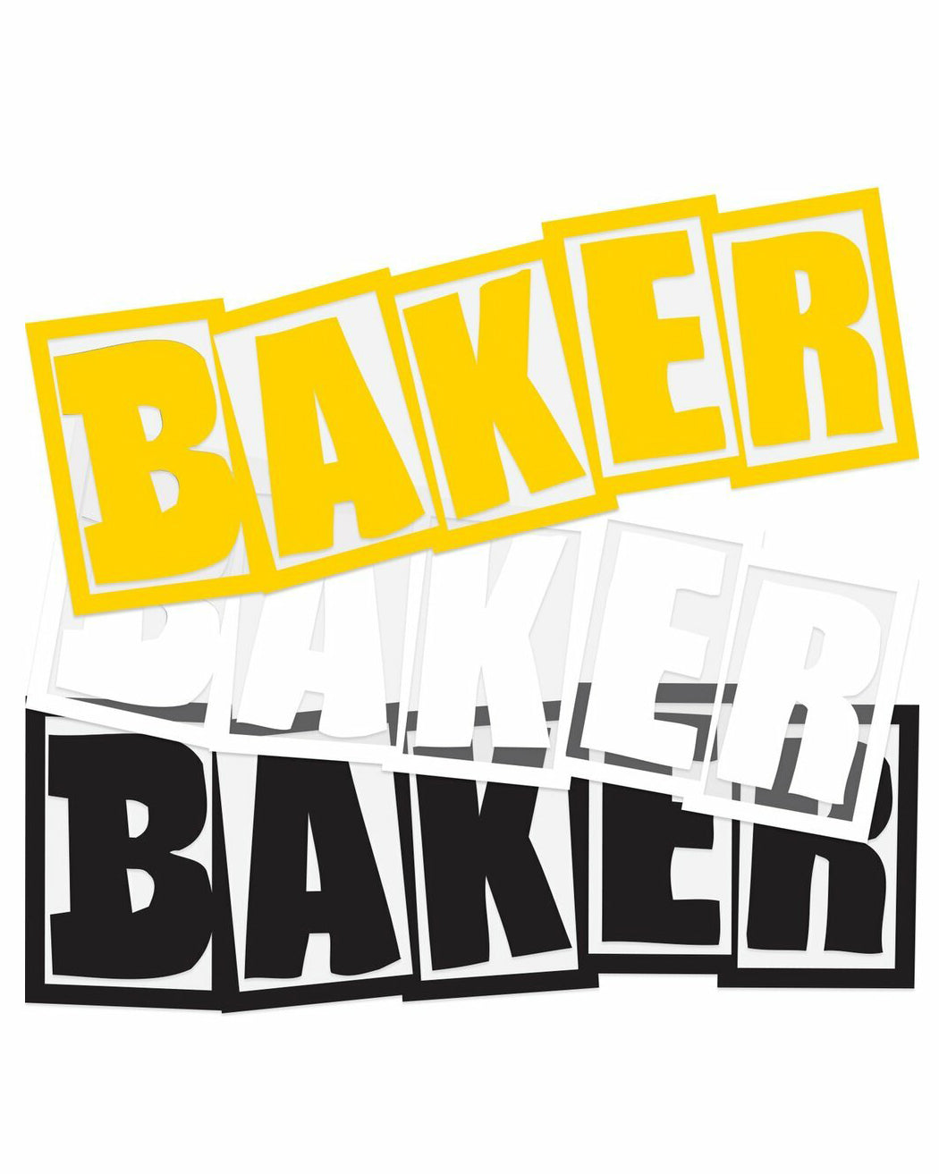 Baker Brand Logo Sticker