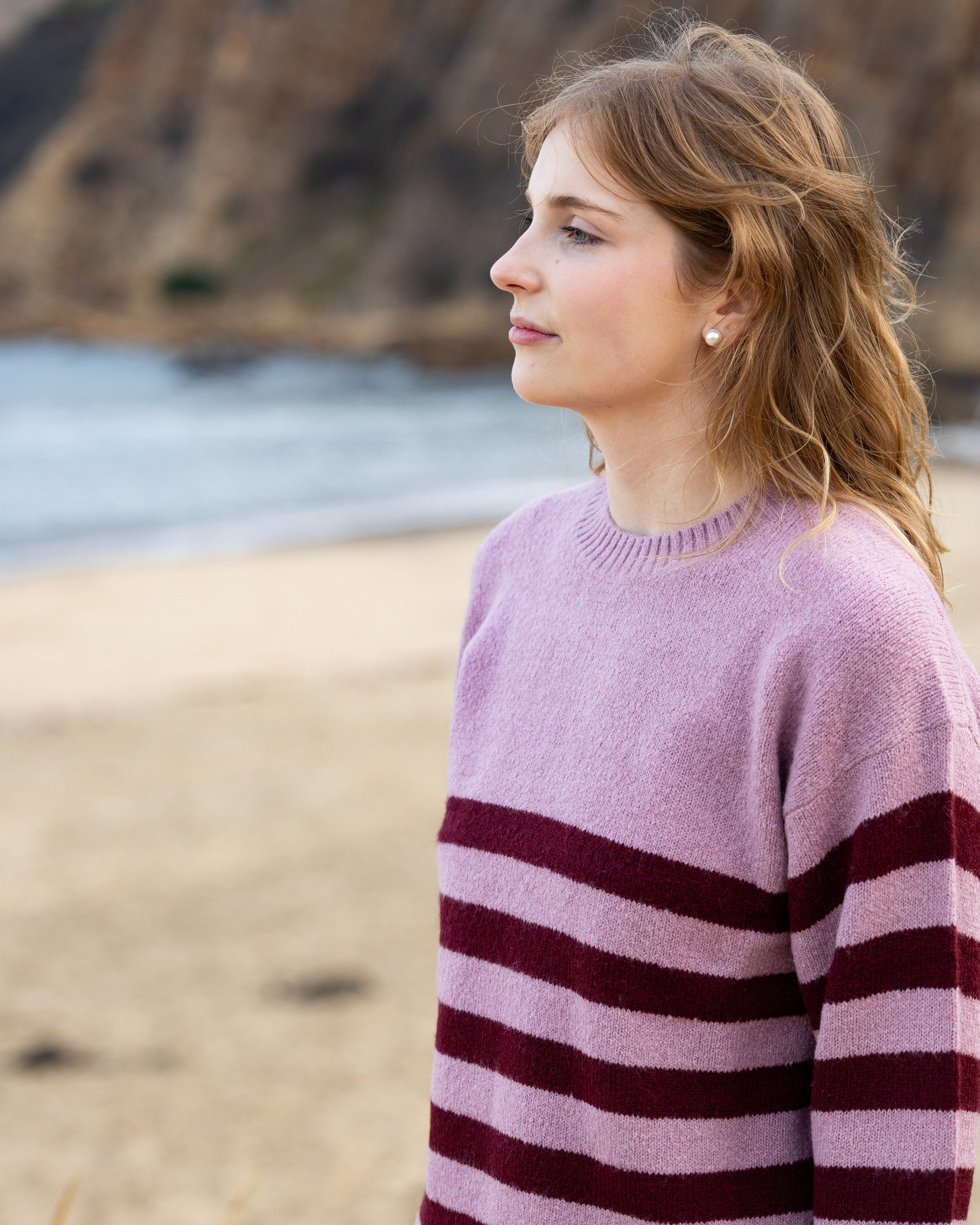 Stripe Knit Crew