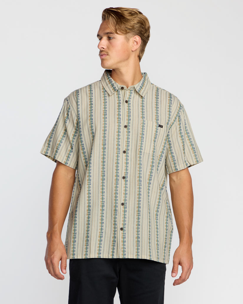 Sundays Jacquard Short Sleeve Shirt