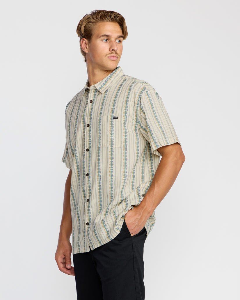 Sundays Jacquard Short Sleeve Shirt