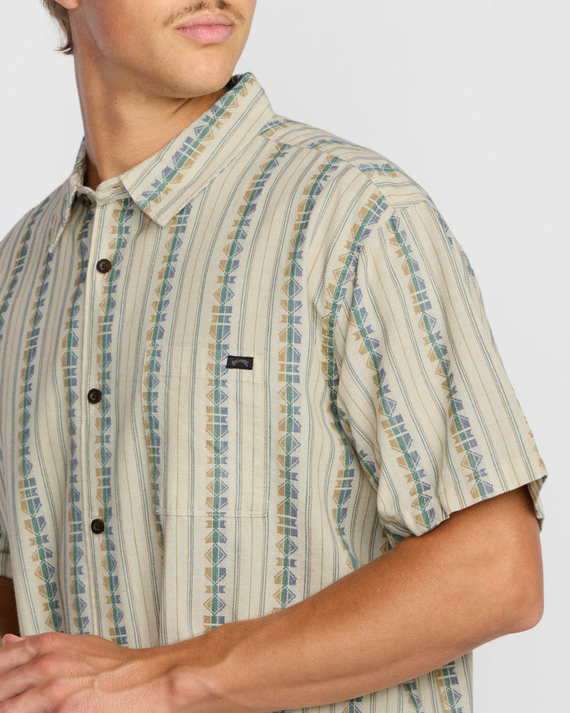 Sundays Jacquard Short Sleeve Shirt