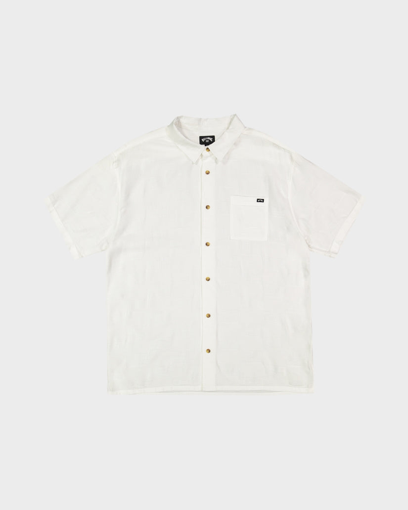Sundays Jaquard Short Sleeve Shirt
