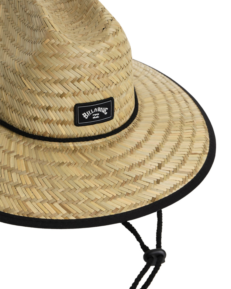 Tides Print Straw