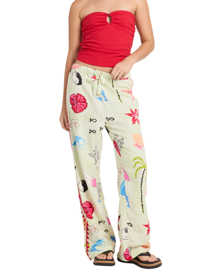Lottie Hall Woven Elastic Pant