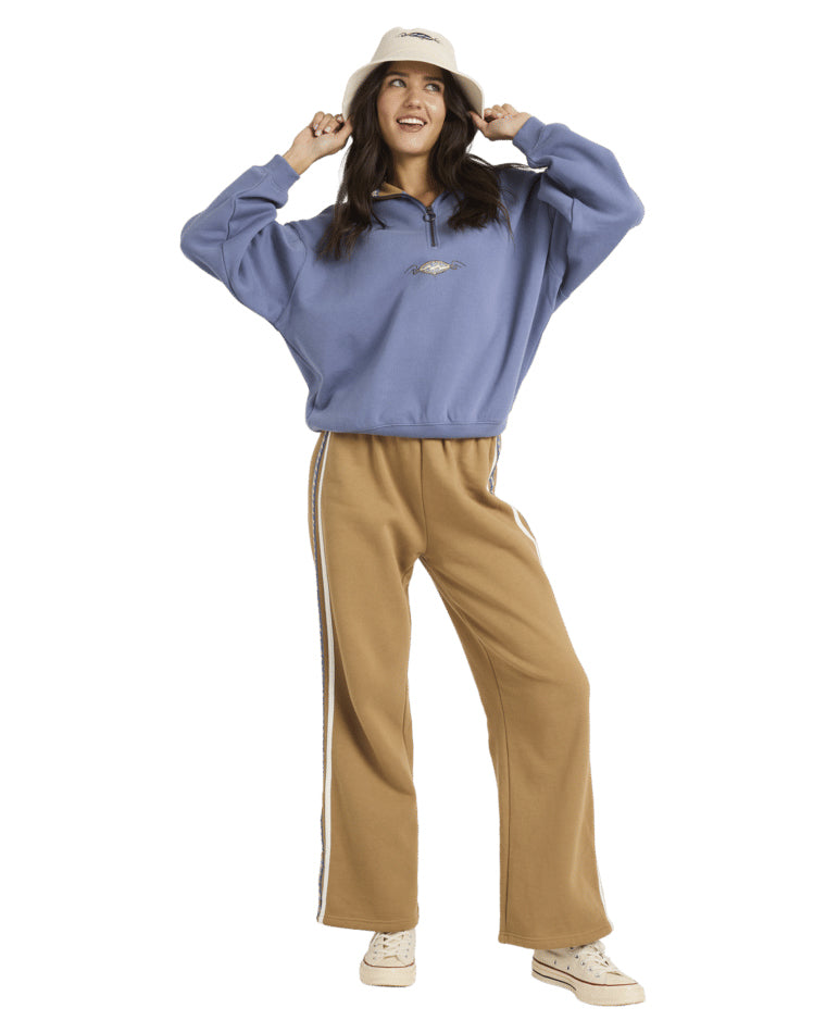 Wave Break Half Zip Crew