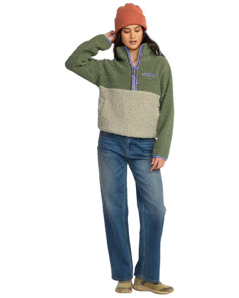 Horizon Mock Neck Half Zip Fleece