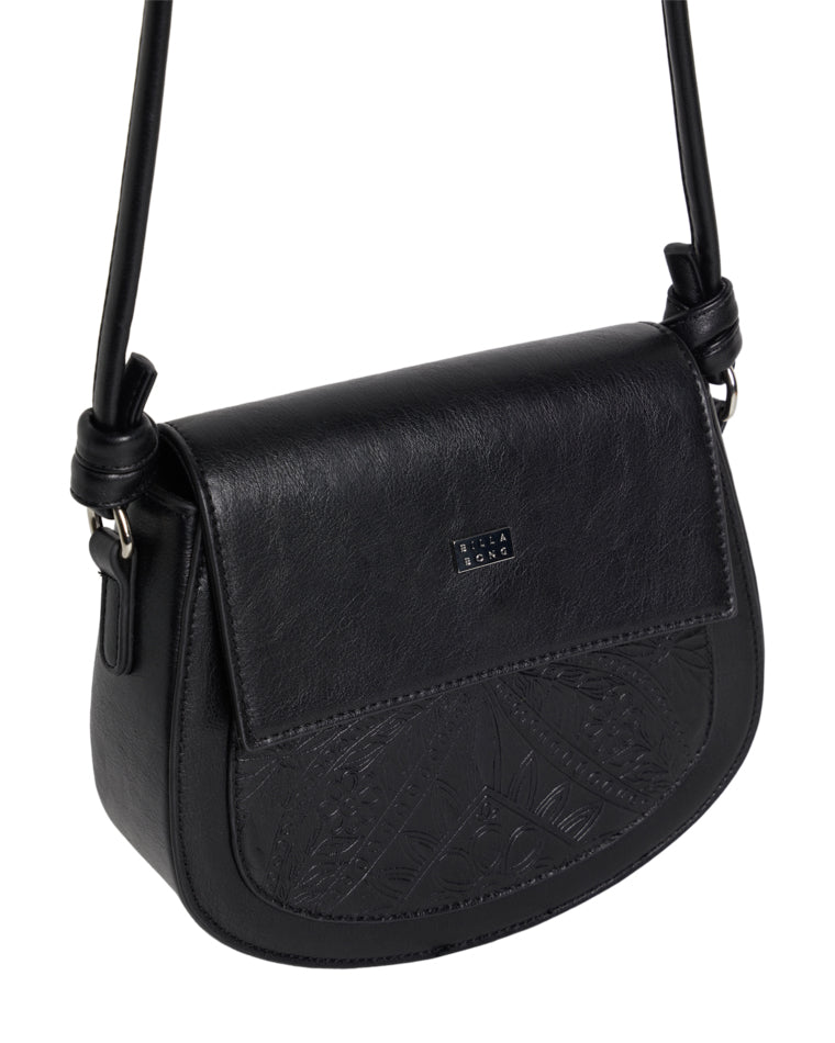 Duplicate back view of black crossbody bag showing clean, minimal design.