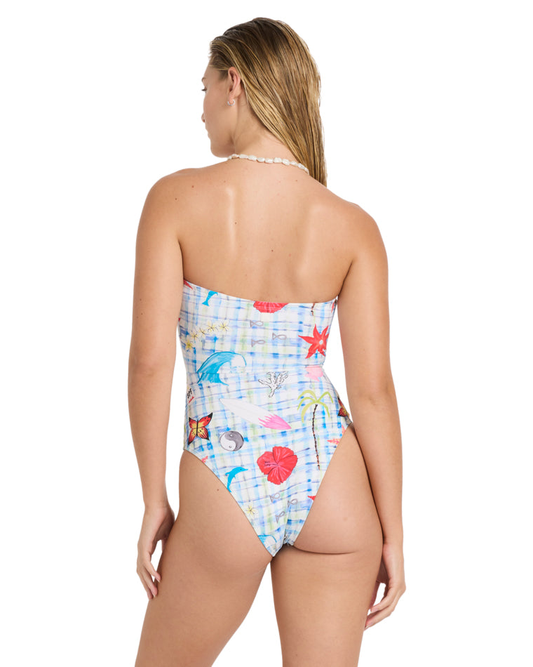 Lottie Hall Summer Bandeau One Piece