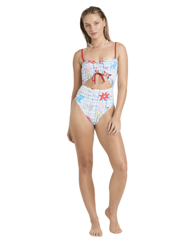 Lottie Hall Summer Bandeau One Piece