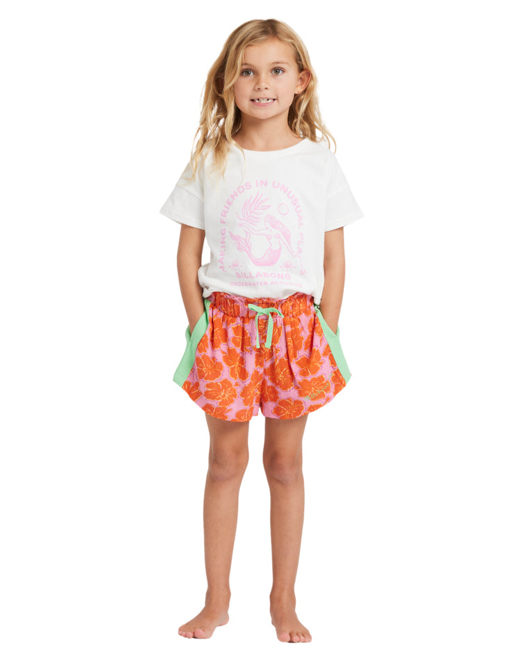 Tots Happy Hibiscus Olly Shorts