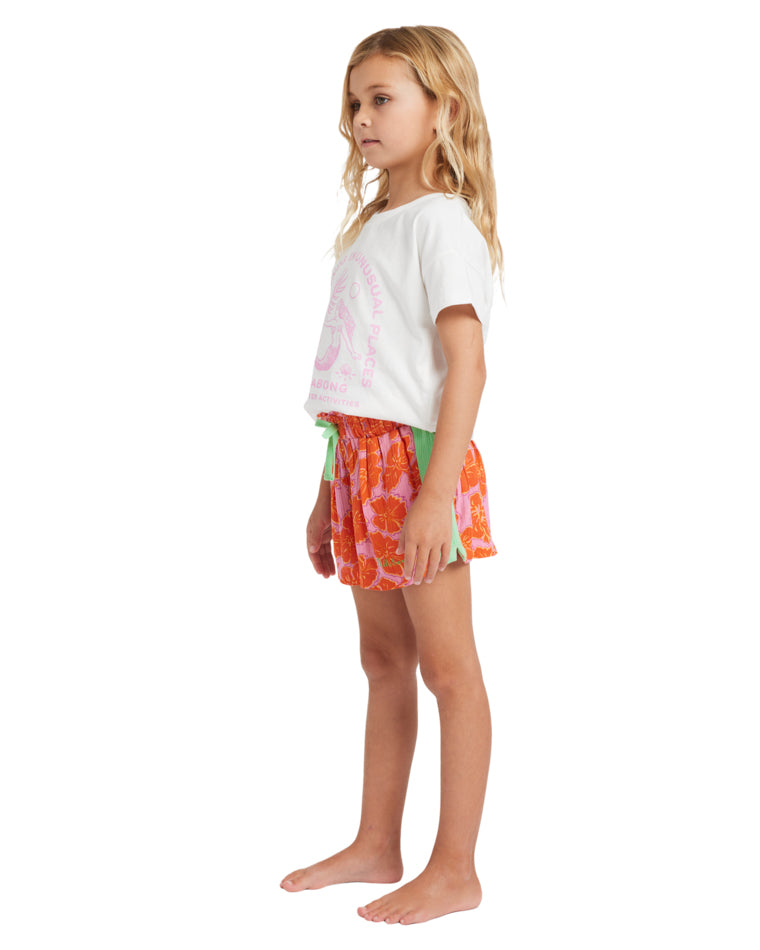 Tots Happy Hibiscus Olly Shorts