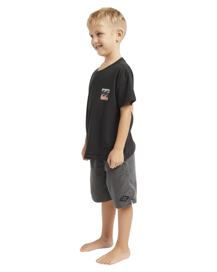 Tots Crayon Wave Short Sleeve Tee