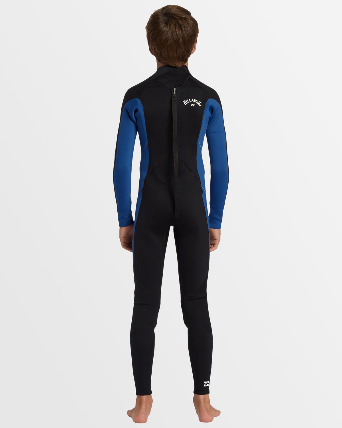 Boys Foil 3/2 Back Zip Flat Locked Full Suit